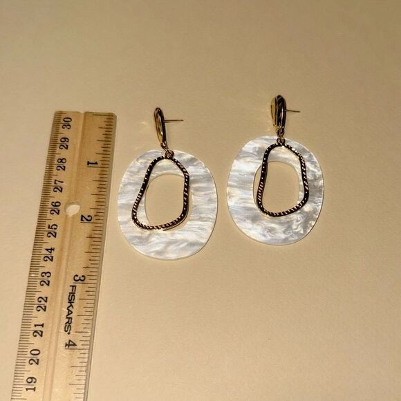 Boho geo earrings N882 - Picture 4 of 4